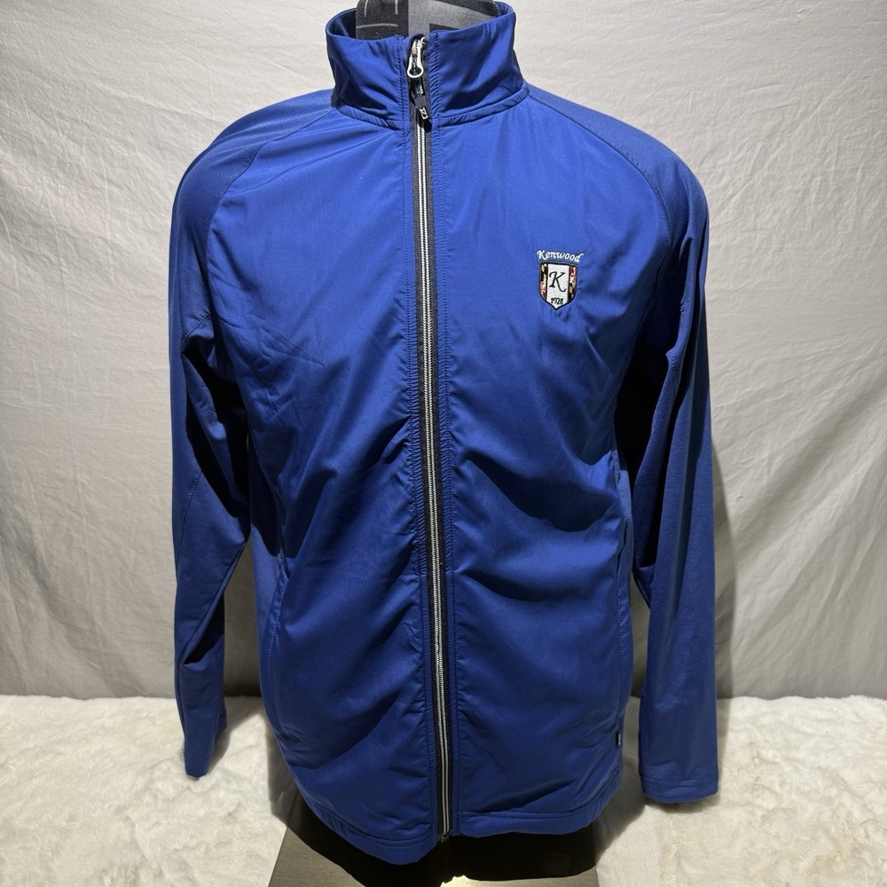 Cutter & Buck‎ 1928 Kenwood Men's WindTec Full Zip Jacket Navy • Medium